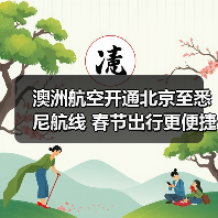 澳洲航空开通北京至悉尼航线 春节出行更便捷(图1) 澳洲航空开通北京至悉尼航线 春节出行更便捷(图1)