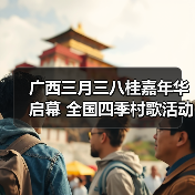 广西三月三八桂嘉年华启幕 全国四季村歌活动正式拉开帷幕（图2）