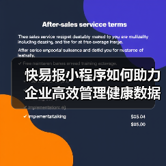 快易报小程序如何助力企业高效管理健康数据(图4) 快易报小程序如何助力企业高效管理健康数据(图4)