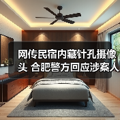网传民宿内藏针孔摄像头 合肥警方回应涉案人员刑拘（图4）