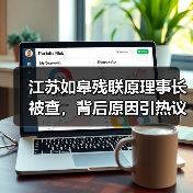 江苏如皋残联原理事长被查，背后原因引热议（图2）