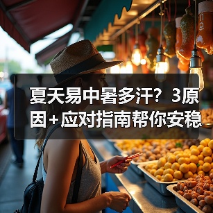夏天易中暑多汗?3原因+应对指南帮你安稳度夏(图4) 夏天易中暑多汗?3原因+应对指南帮你安稳度夏(图4)