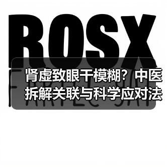 肾虚致眼干模糊？中医拆解关联与科学应对法（图4）