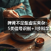 脾肾不足型虚实夹杂:5类信号识别+3步科学调理方案(图4) 脾肾不足型虚实夹杂:5类信号识别+3步科学调理方案(图4)