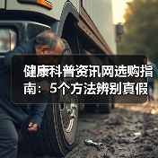 健康科普资讯网选购指南：5个方法辨别真假信息