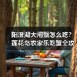 阳澄湖大闸蟹怎么吃？莲花岛农家乐吃蟹全攻略