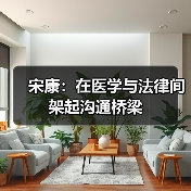 宋康:在医学与法律间架起沟通桥梁(图2) 宋康:在医学与法律间架起沟通桥梁(图2)