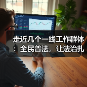 走近几个一线工作群体：全民普法，让法治扎根大地（图4）