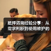 抵押咨询经验分享：从需求判断到使用维护的5个实用方法（图3）